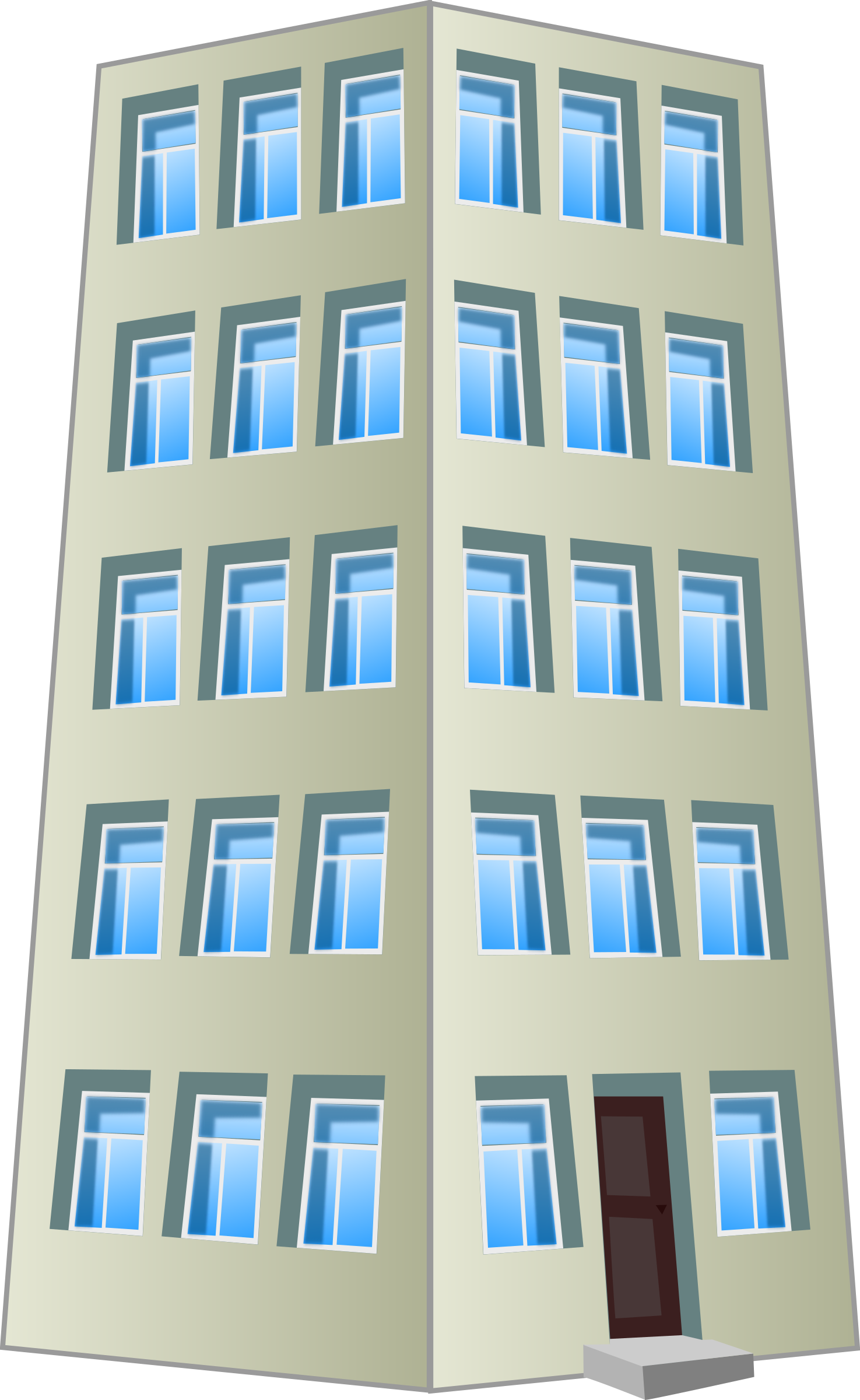 Apartment clipart animated.