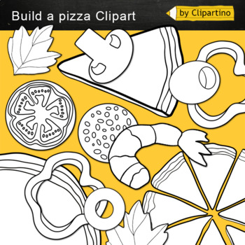 Build a Pizza Clip art