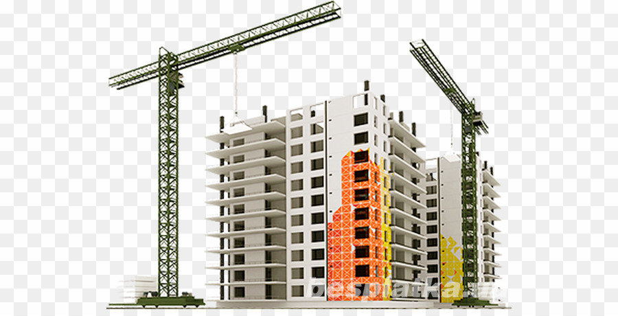 Construction Building Art PNG Construction Building Clipart