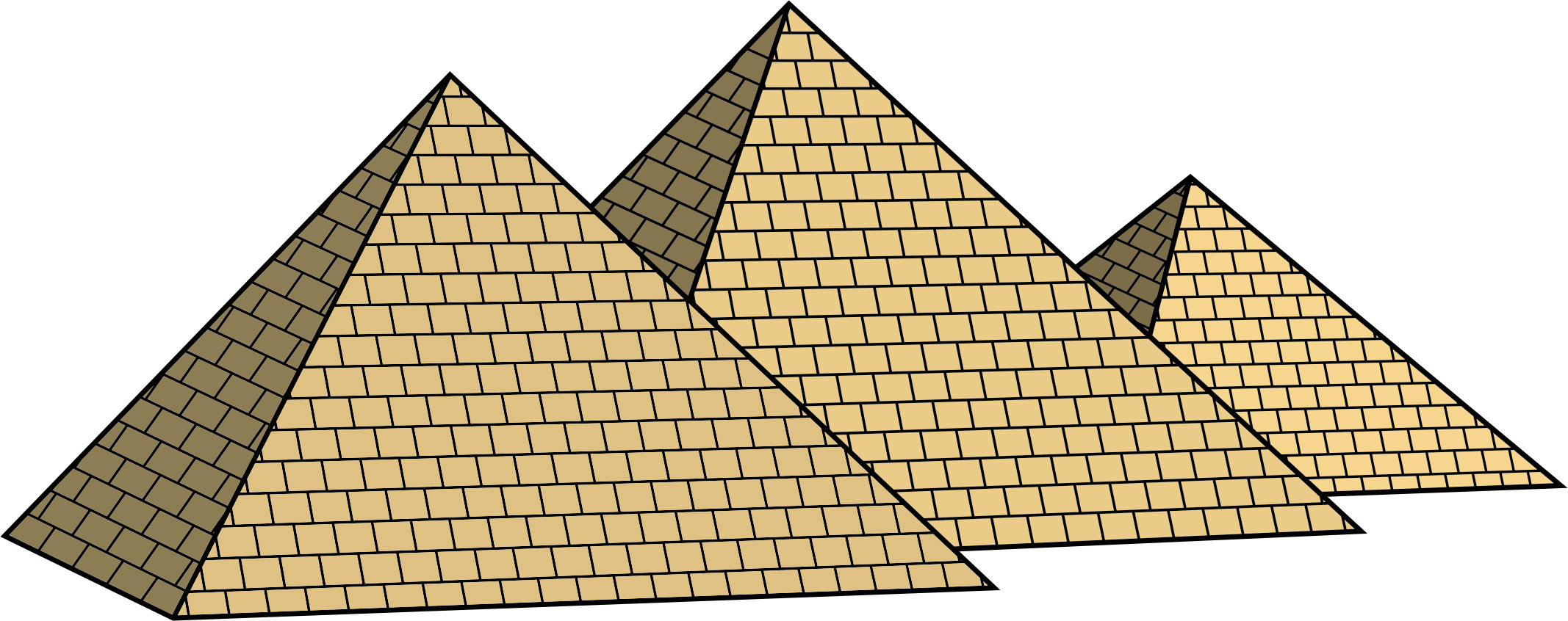 Pyramids clipart clipart.