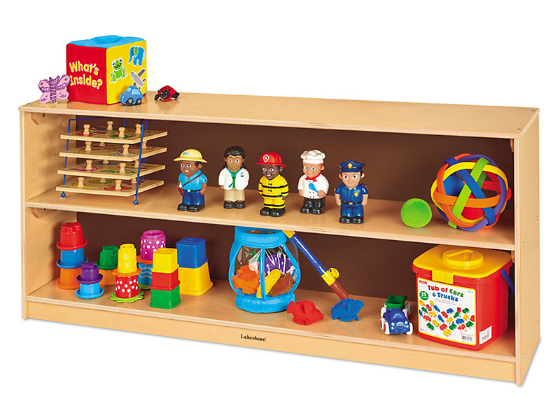 Classic Birch Store Anything Low Classroom Shelves