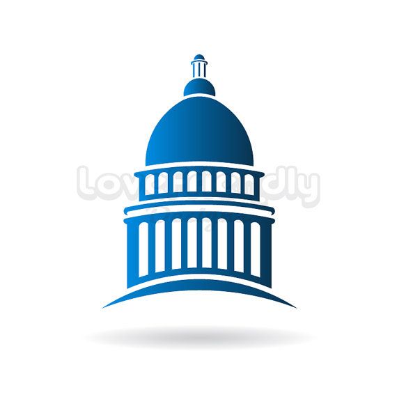 Capitol building logo clip art