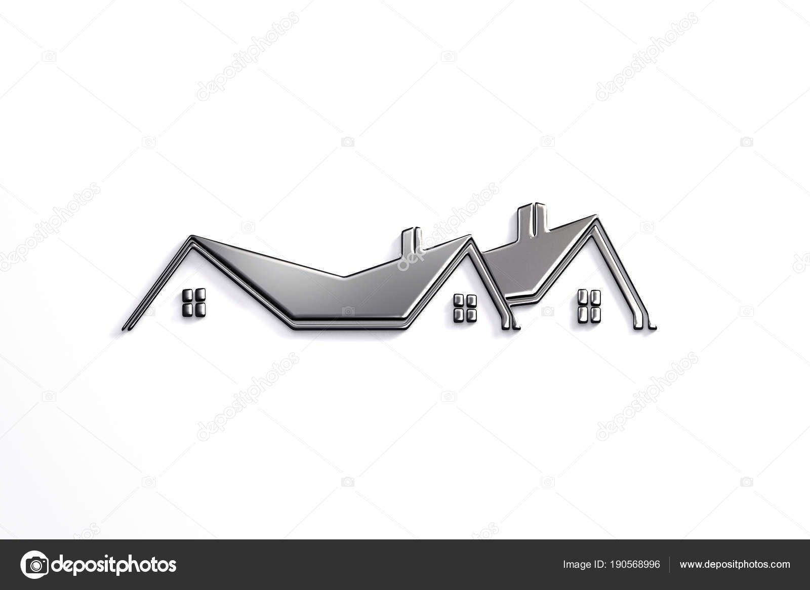 Real Estate Silver Logo Design