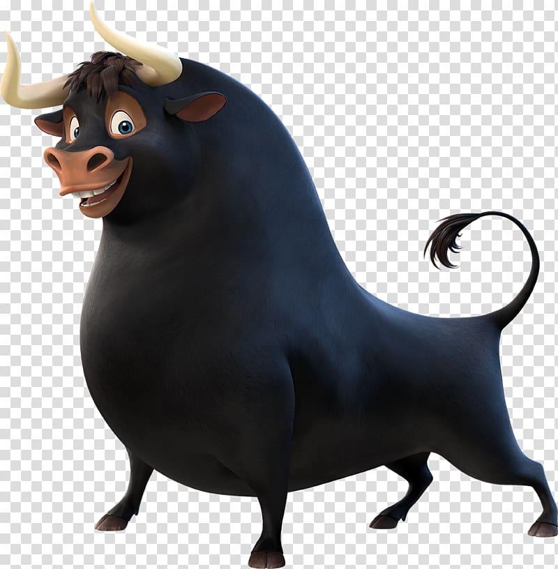 Black bull character.