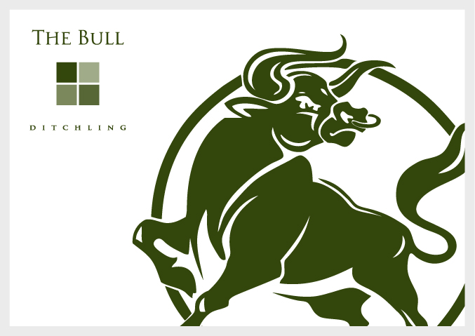bull clipart green