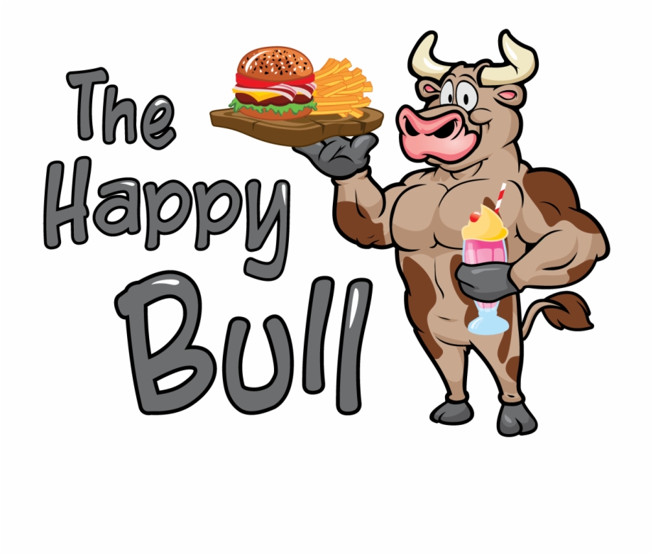 Happy Bull Cartoons