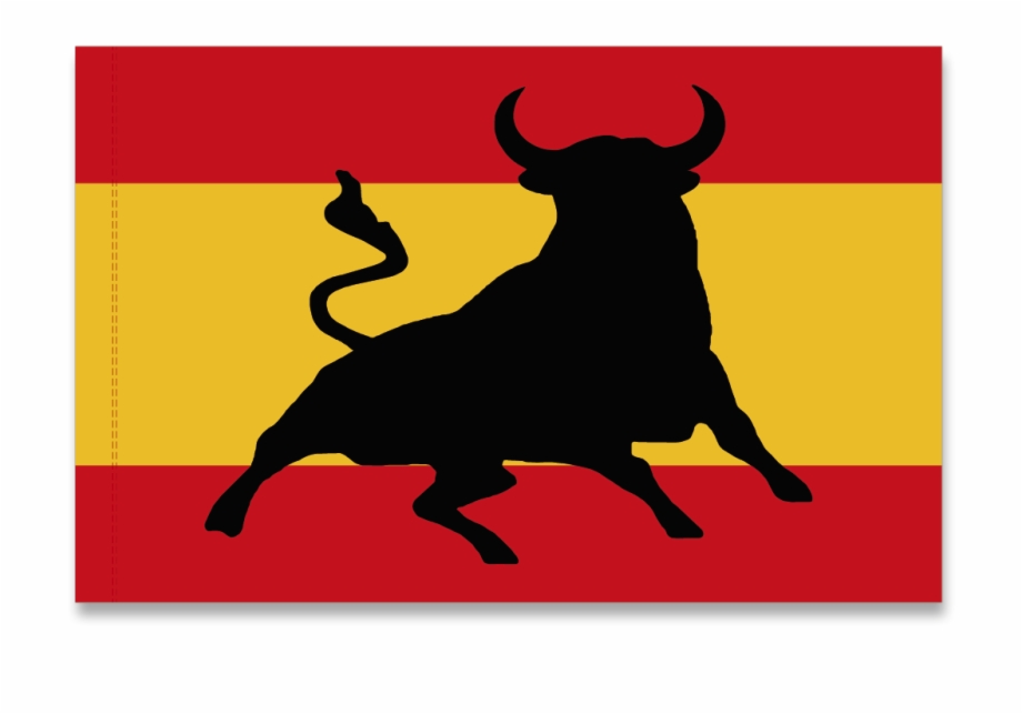 Flag Spain Bull