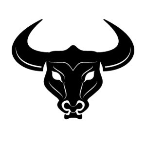 bull clipart vector