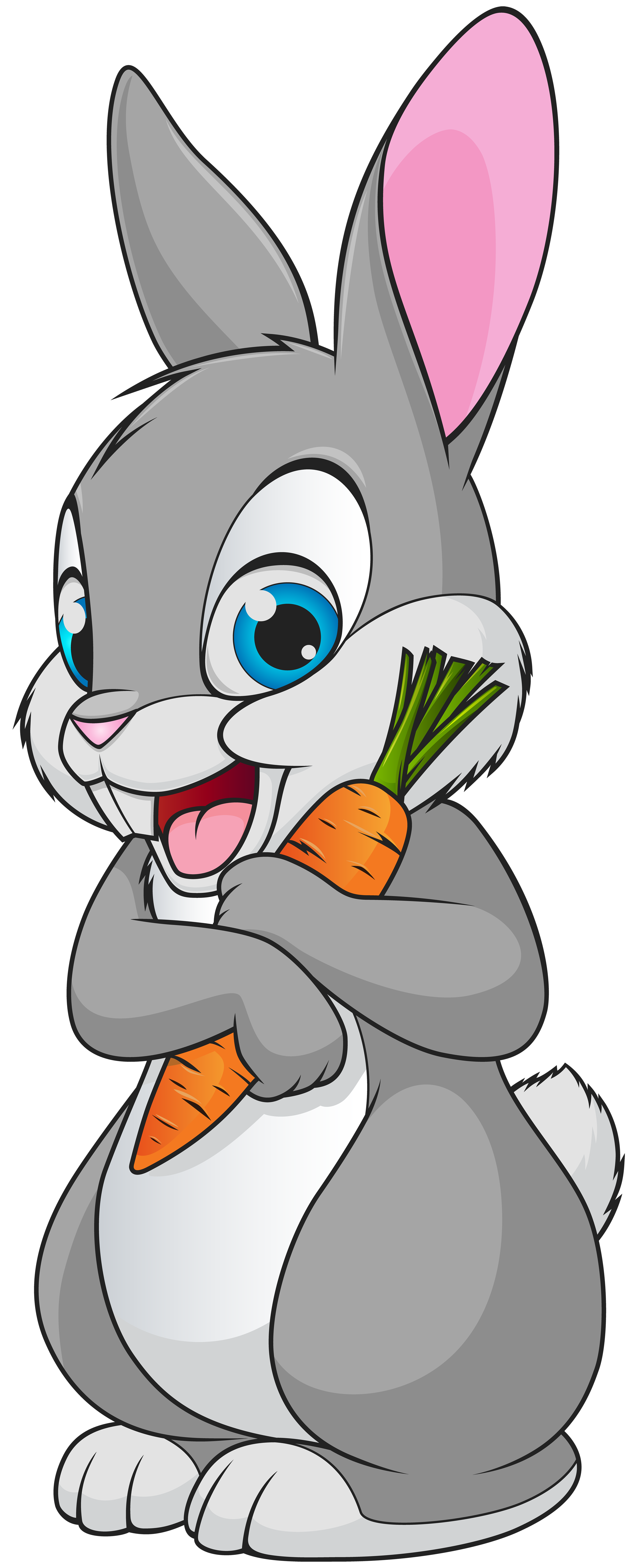 Bunny clipart animated.