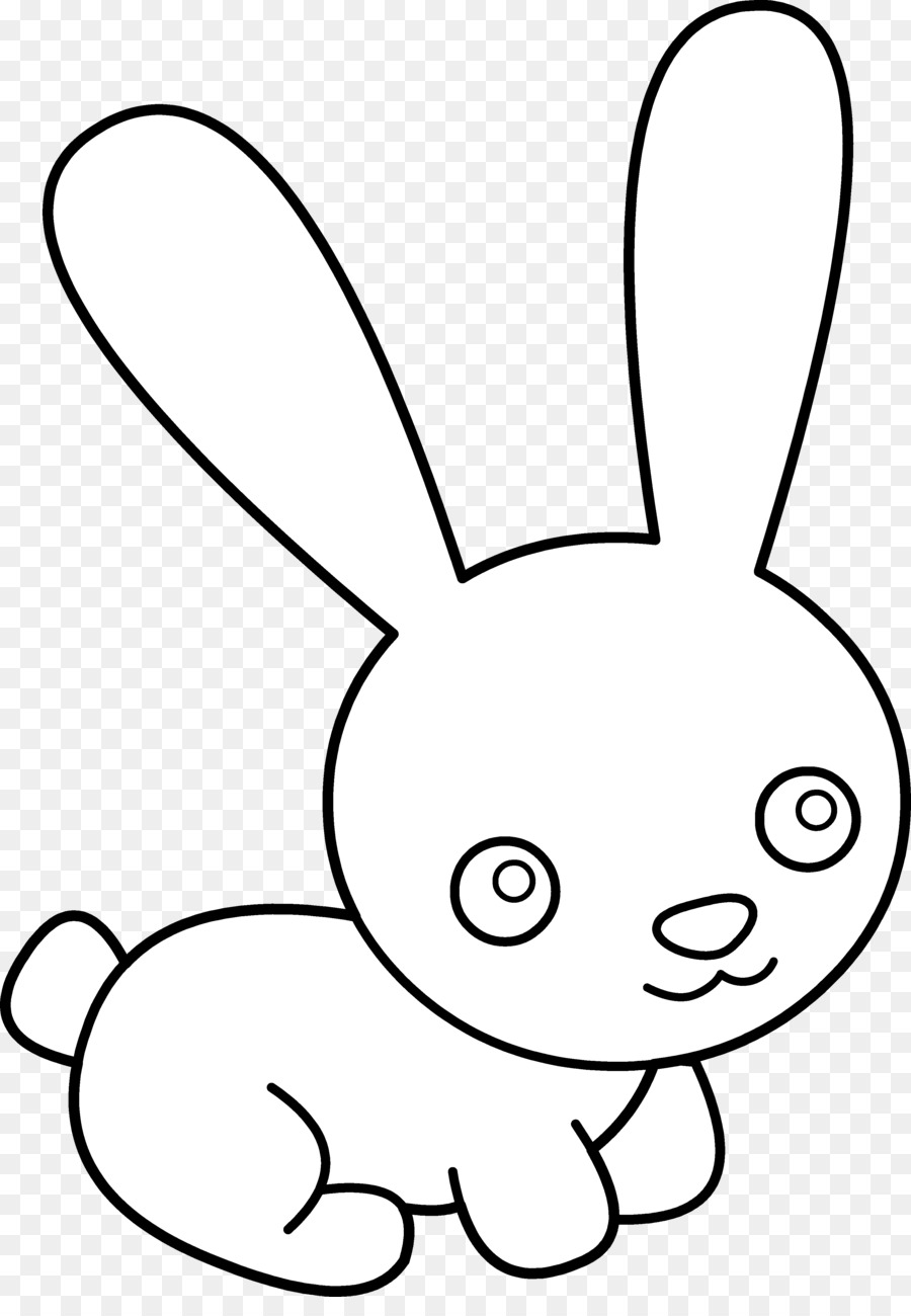 Bunny Png Black And White