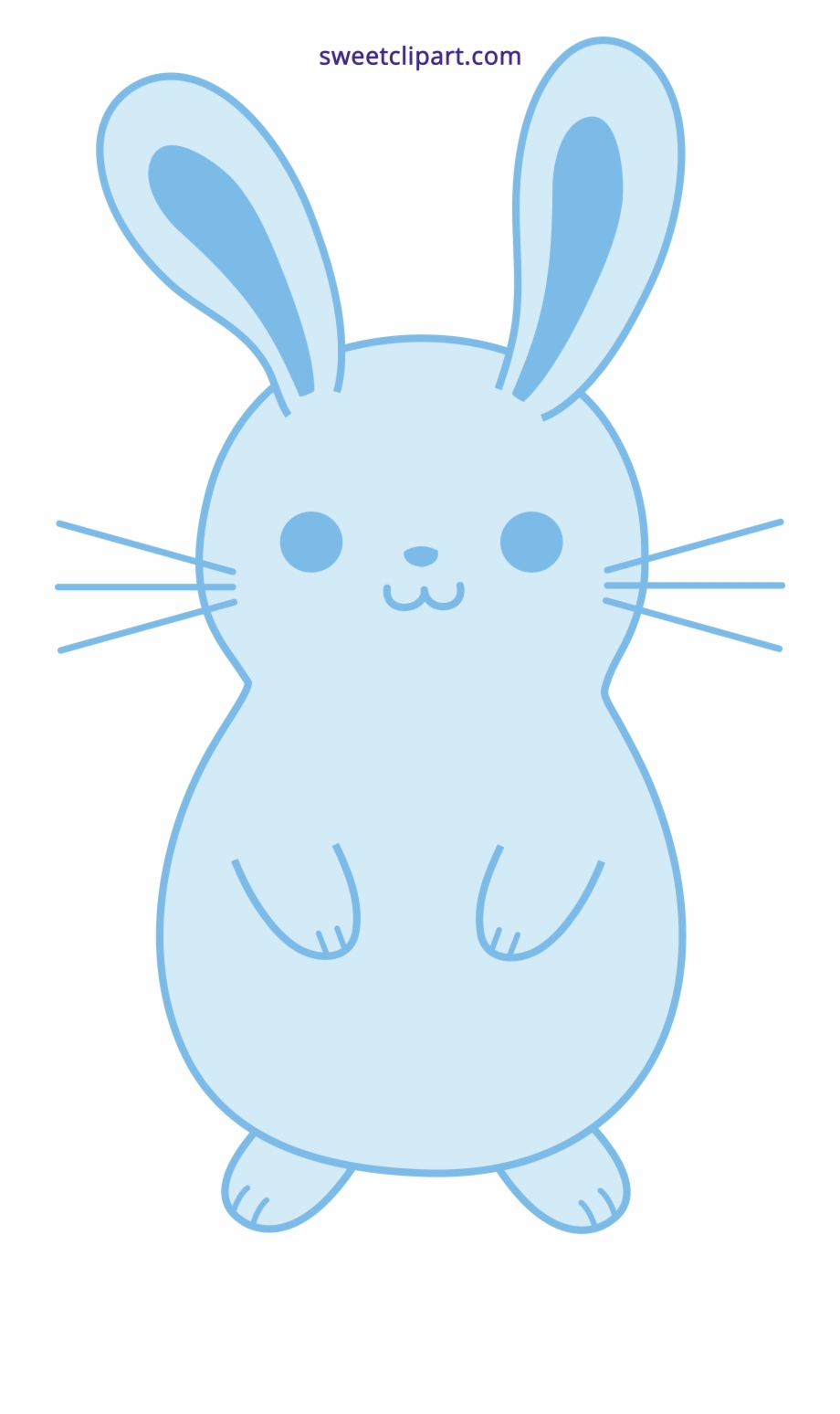 Ideas Cute Blue Easter Bunny Rabbit Clipart Sweet Clip