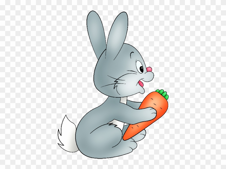 Cartoon rabbit bunny.