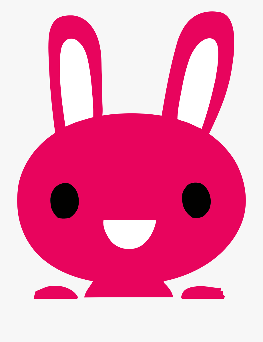 Pink Bunny Clipart
