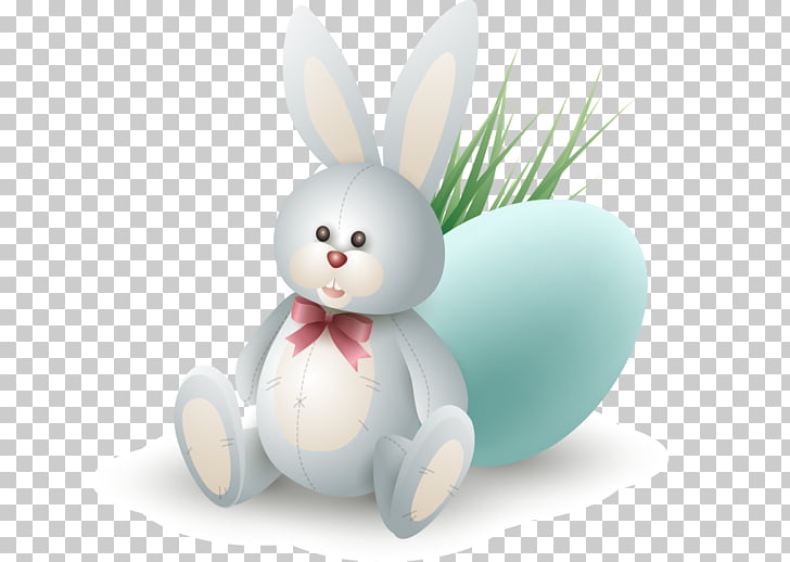 Easter Bunny Rabbit Illustration, realistic illustration