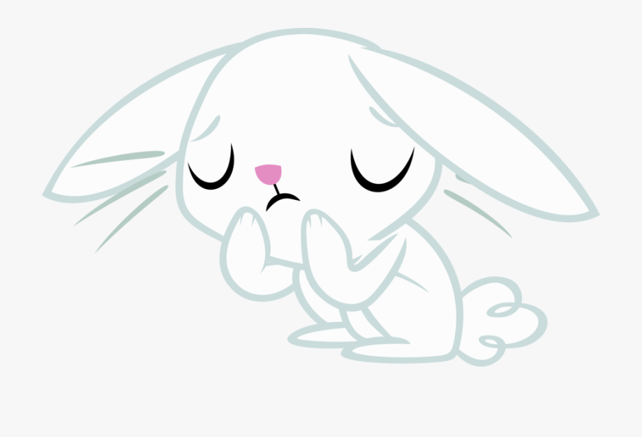 bunny clipart sad