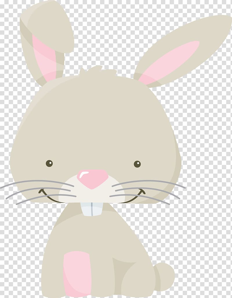 Domestic rabbit Easter Bunny Hare Whiskers, Woodland bunny