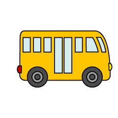 Free Bus Cartoon Image
