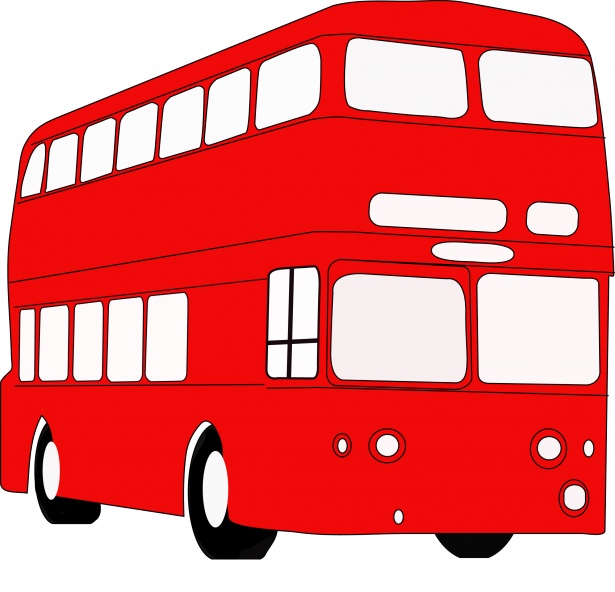 Red Bus Free Stock Photo