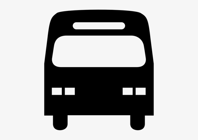 City bus silhouette.
