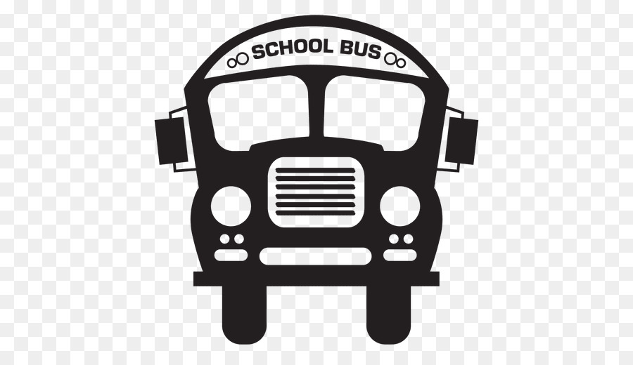 School Bus Silhouette clipart