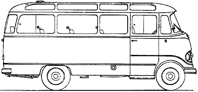 Free Bus Clipart Black And White, Download Free Clip Art
