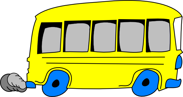 Yellow School Bus clip art