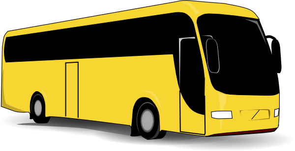 Yellow Bus Clip Art at Clker