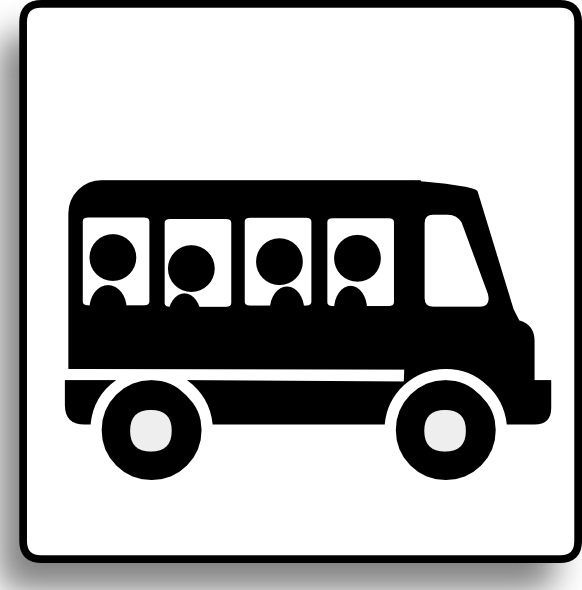 buses clipart small