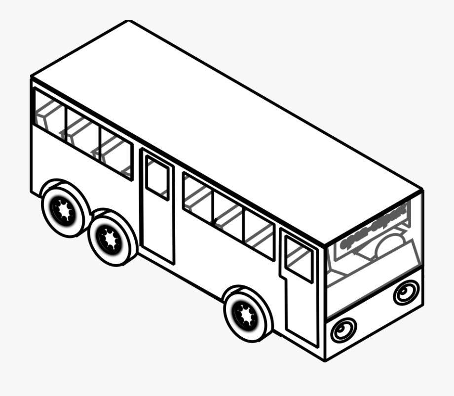 School Bus Black And White Bus Clipart Black And White