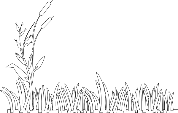 Free Grass Clipart Black And White, Download Free Clip Art