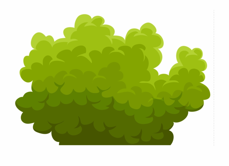 Green Bush Cliparts