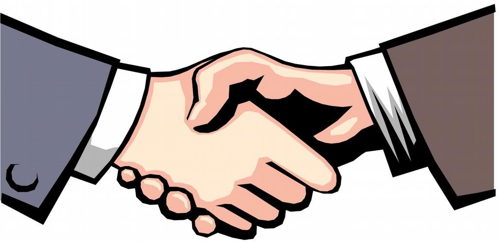 Business people handshake.