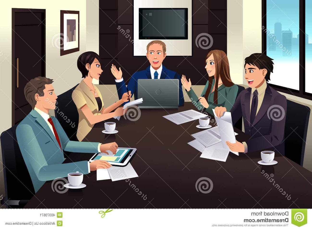 business clipart meeting