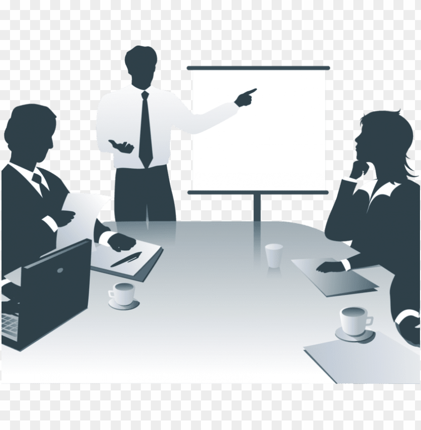 Business presentation information clip art vector business