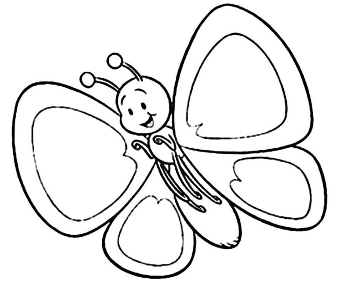 Butterfly black and white cute butterfly clipart black and