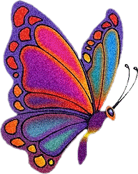 Butterfly clipart animation.