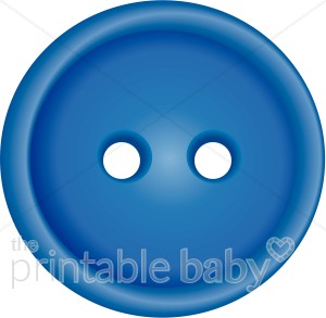 Blue button clipart.