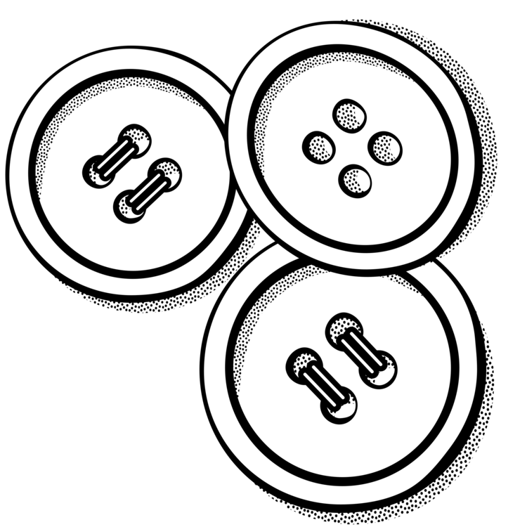 button clipart drawing