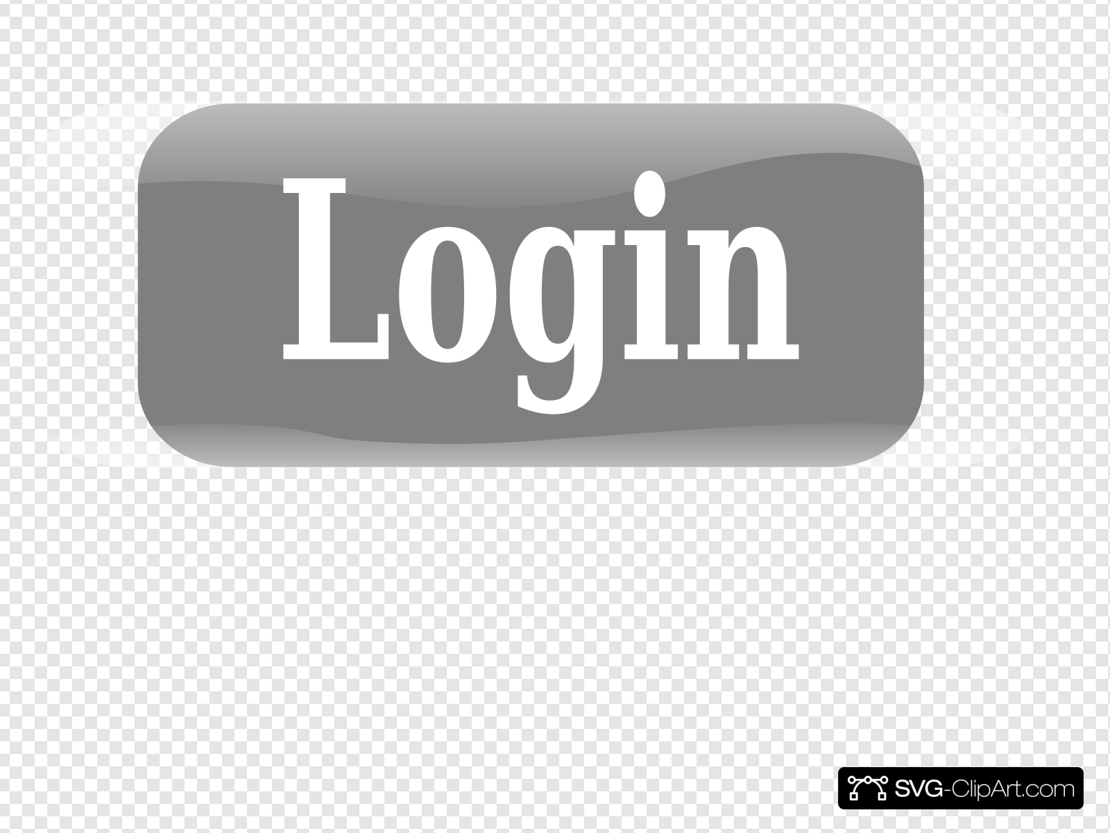 New Login Button Clip art, Icon and SVG