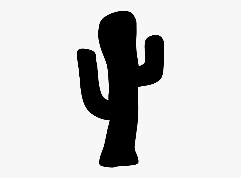 Cactus silhouette clip.