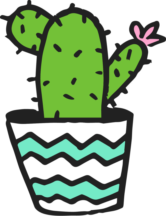 Cactus Clipart Free Cartoon Image And Clip Art Transparent