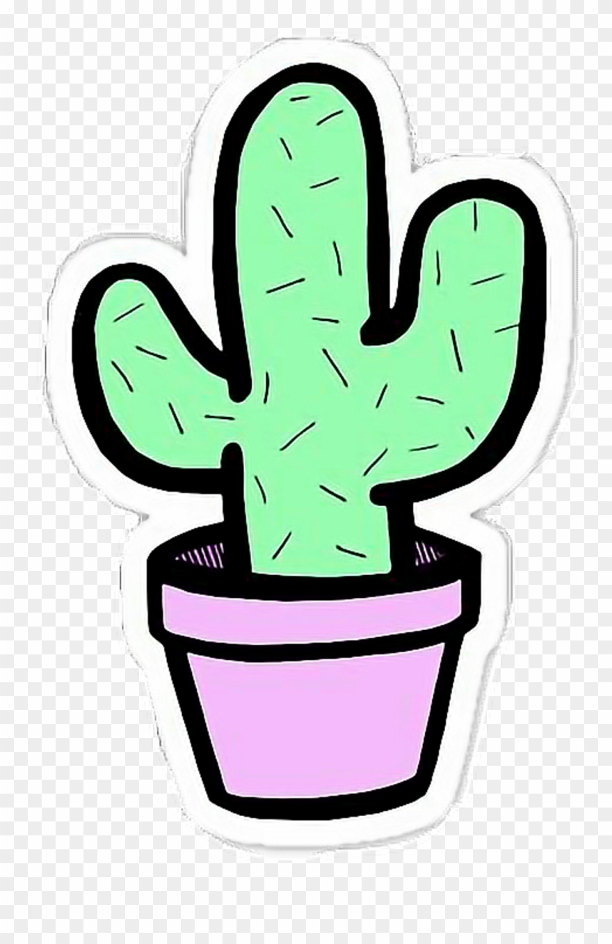 Sticker picsart cactus.