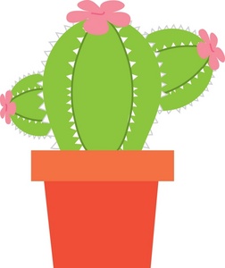 Cactus clipart image.