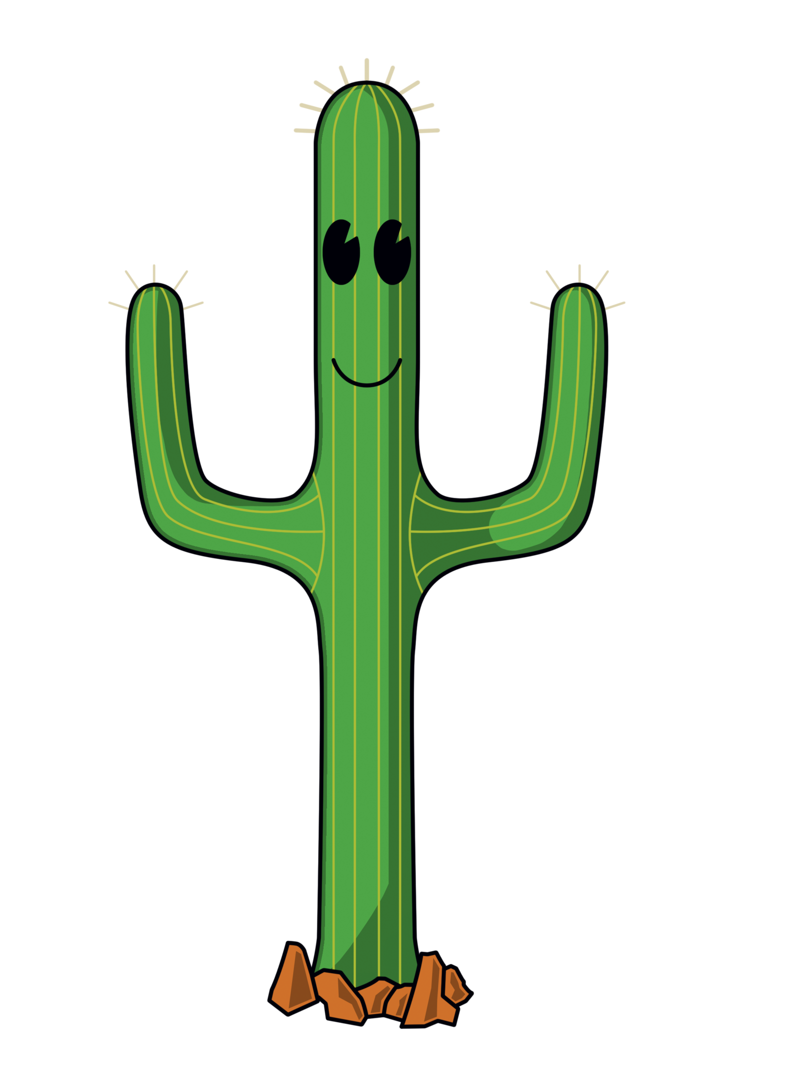 Free cartoon cactus.