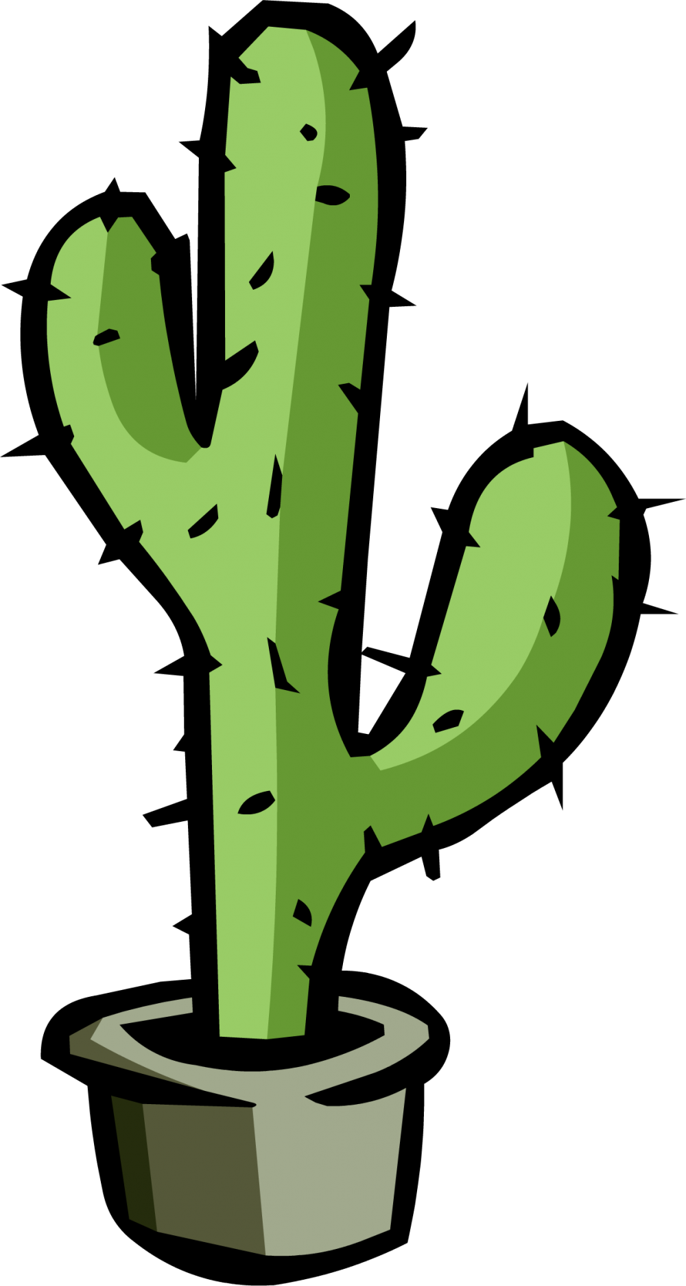 Cactus clipart transparent.