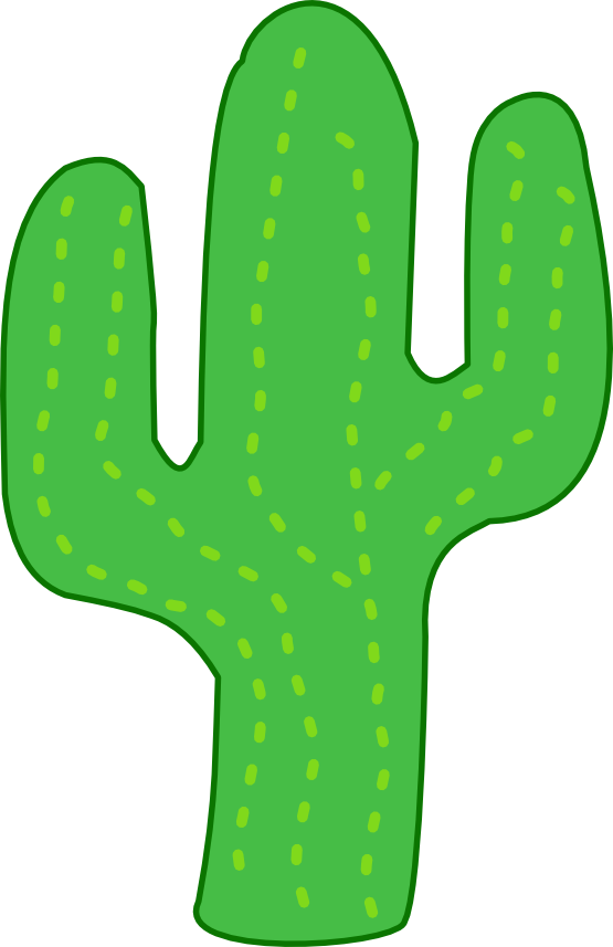 Saguaro cactus clip.