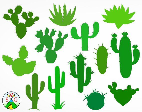Cactus svg cut files