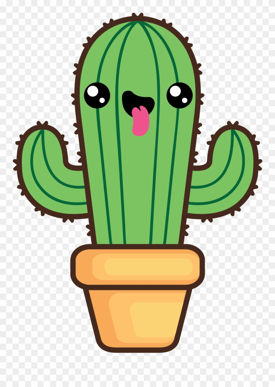 Cactus1 kawaii cactus.