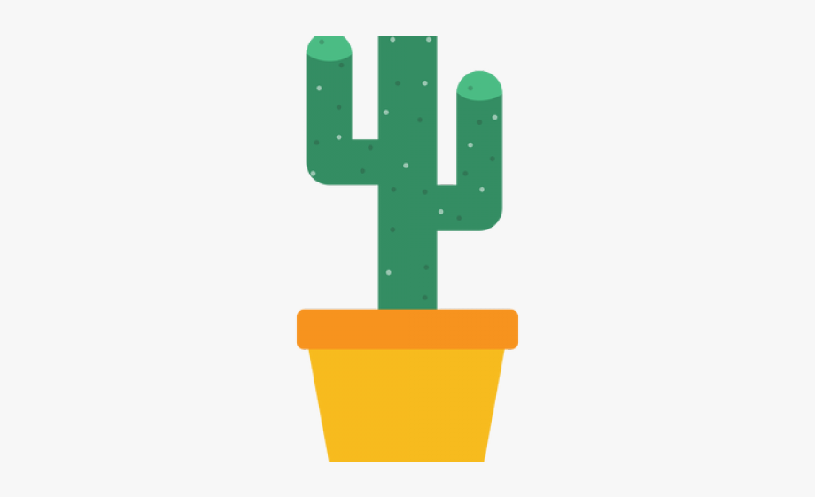 Cactus clipart modern.