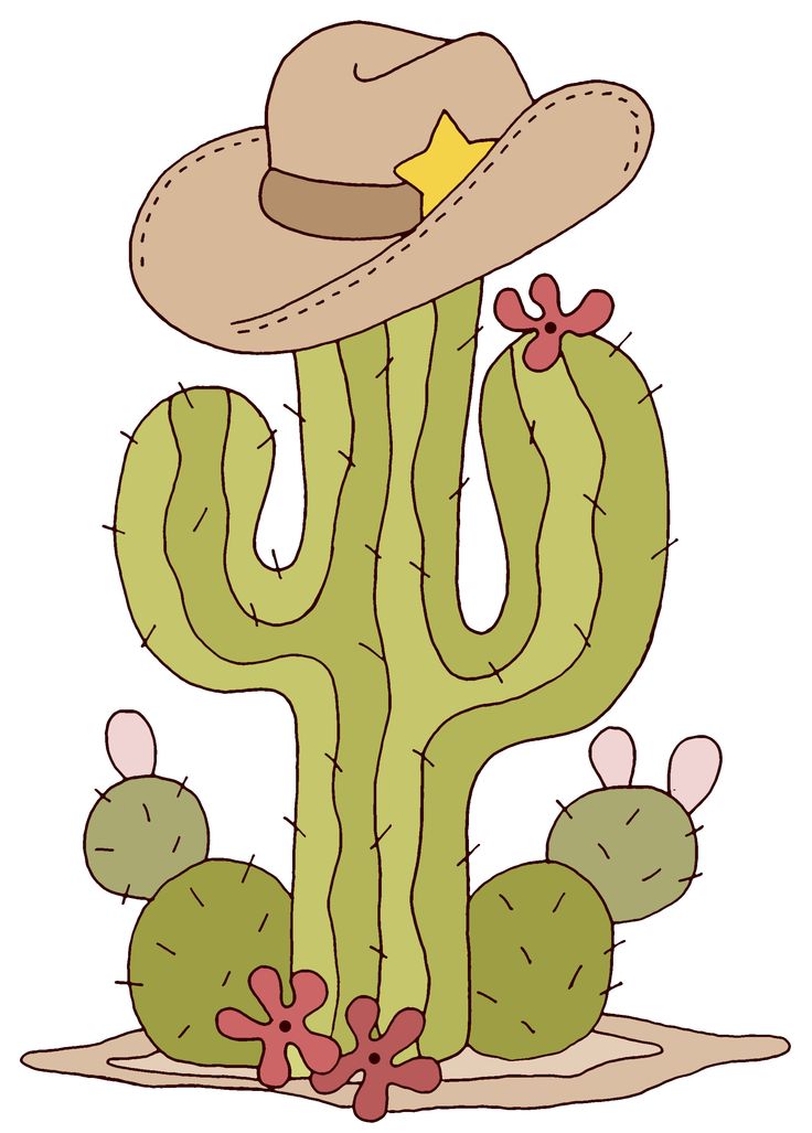 cactus clipart wild west